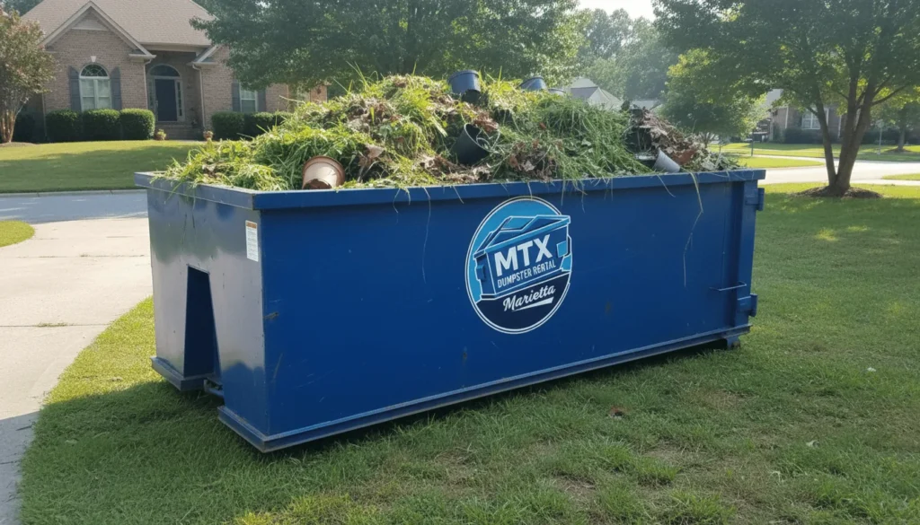 Yard Waste Dumpster Rental Marietta-img