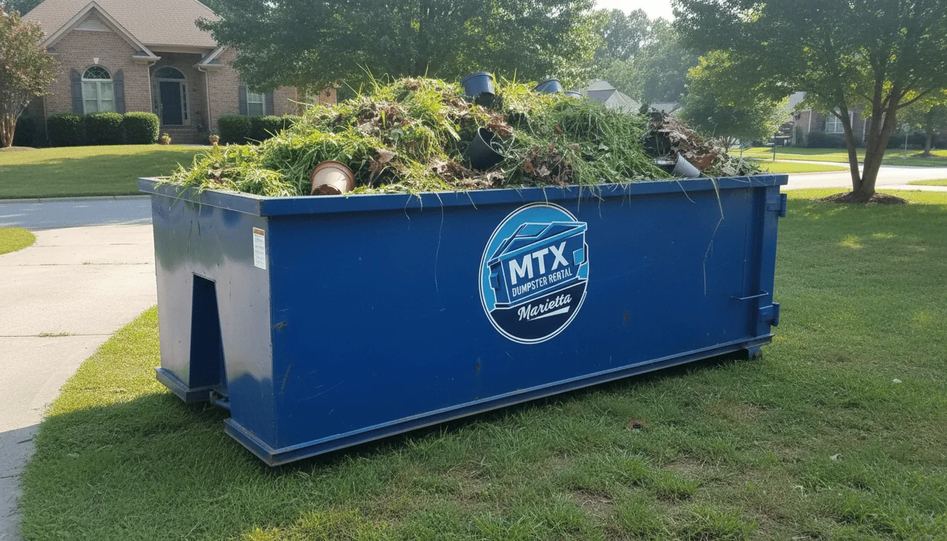 Yard Waste Dumpster Rental Marietta-img